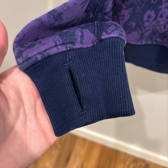 Ivivva Zip Up Hoodie Tribe Tides Petrol Purple - Picture 4 of 5